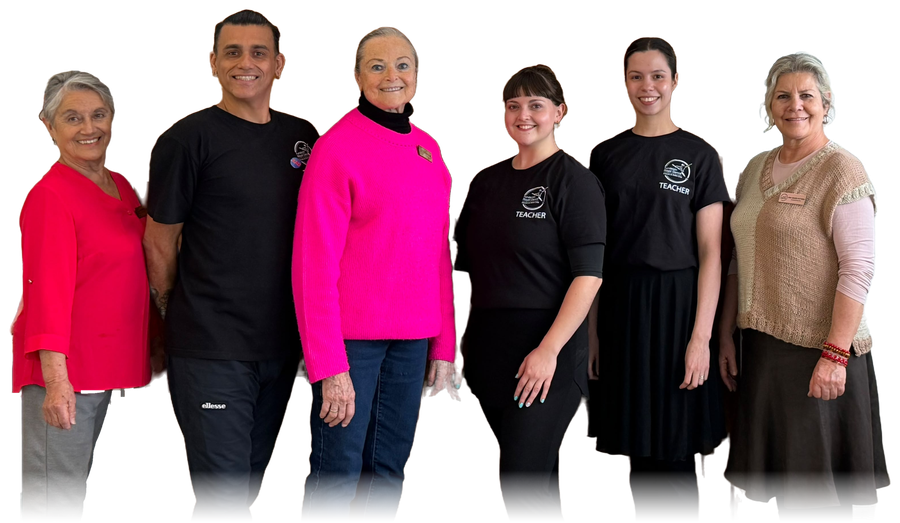 El equipo de RoyalDance-Chile: profesores y personal administrativo